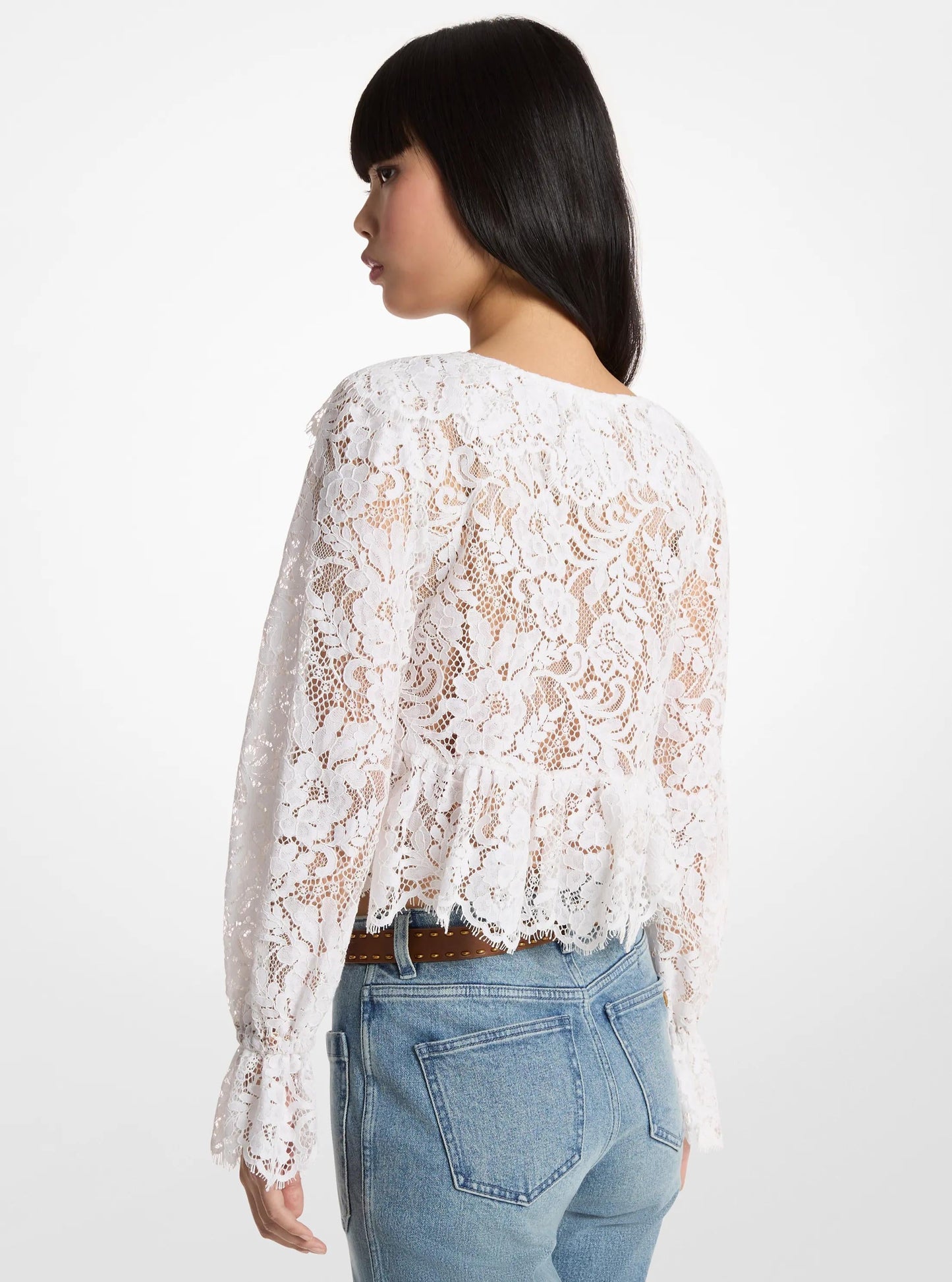 Blusa con estampado floral