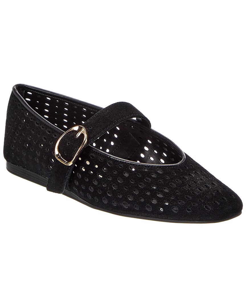 Zapatos planos de gamuza