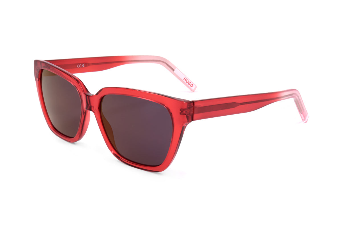 Gafas color rosado y rojo
