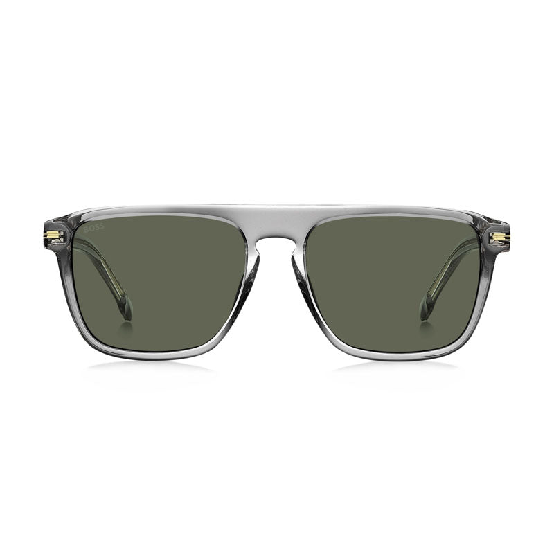 Gafas color gris y verde