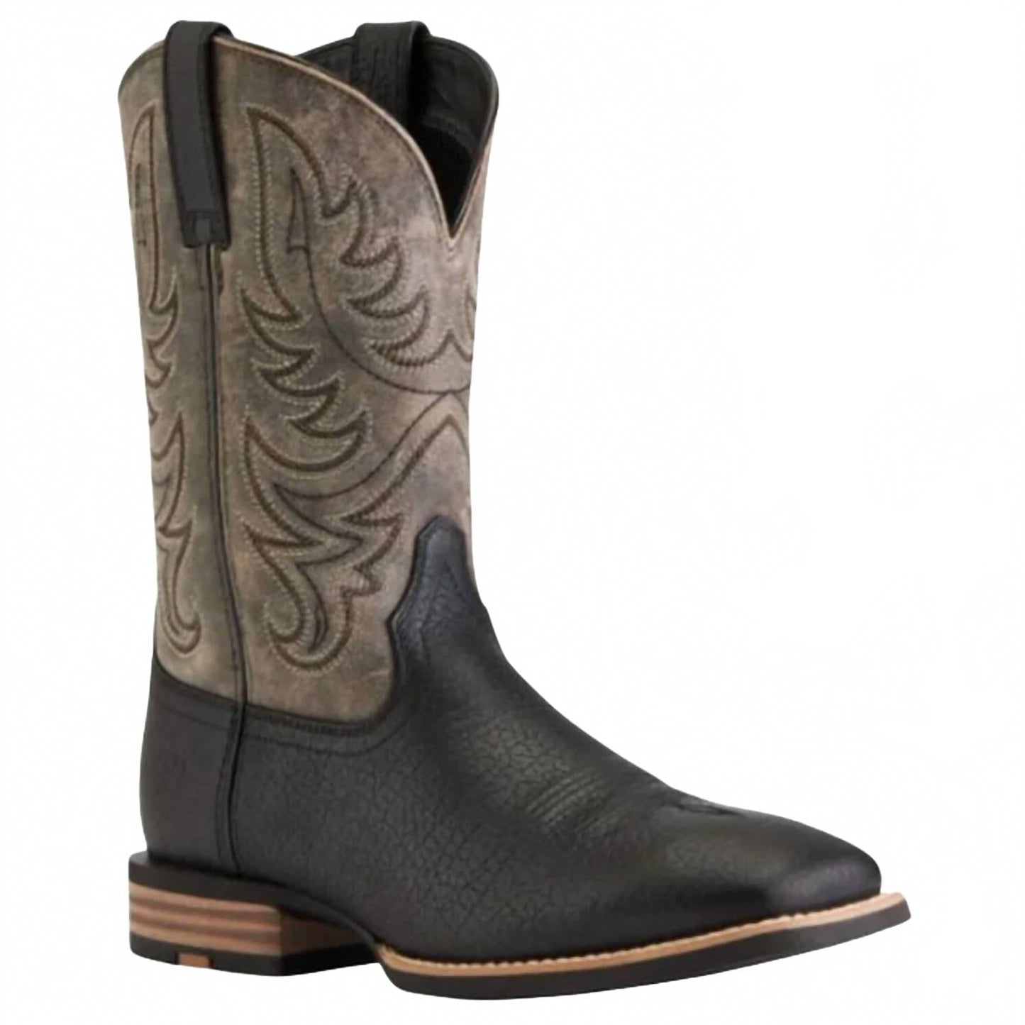 Botas de hombre color negro y gris