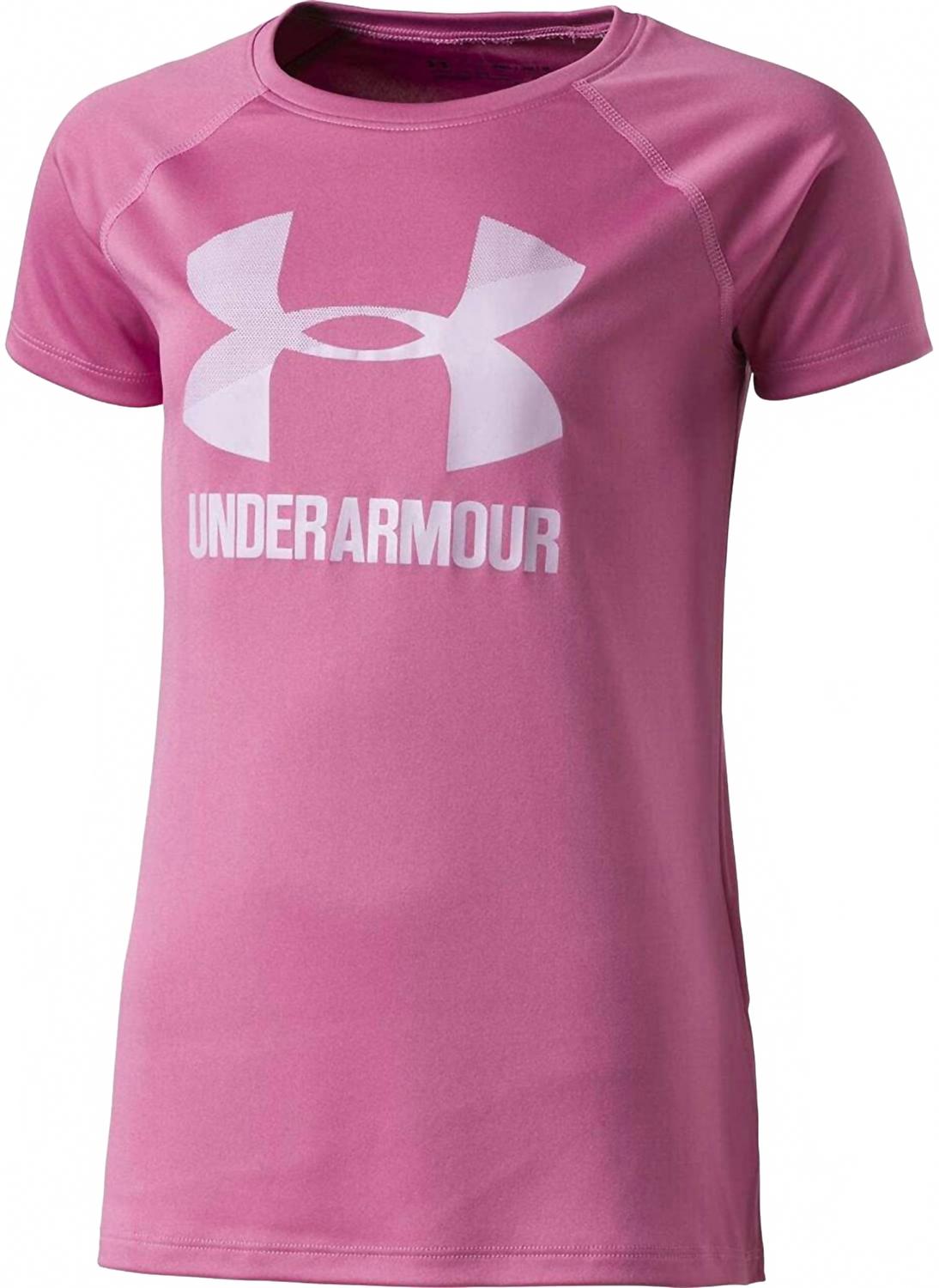 Camiseta de manga corta color rosado