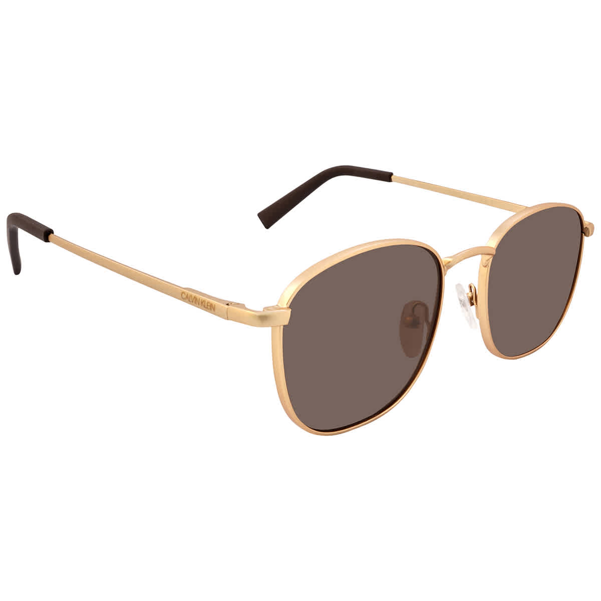 Gafas de sol de hombre de montura cuadrada color café