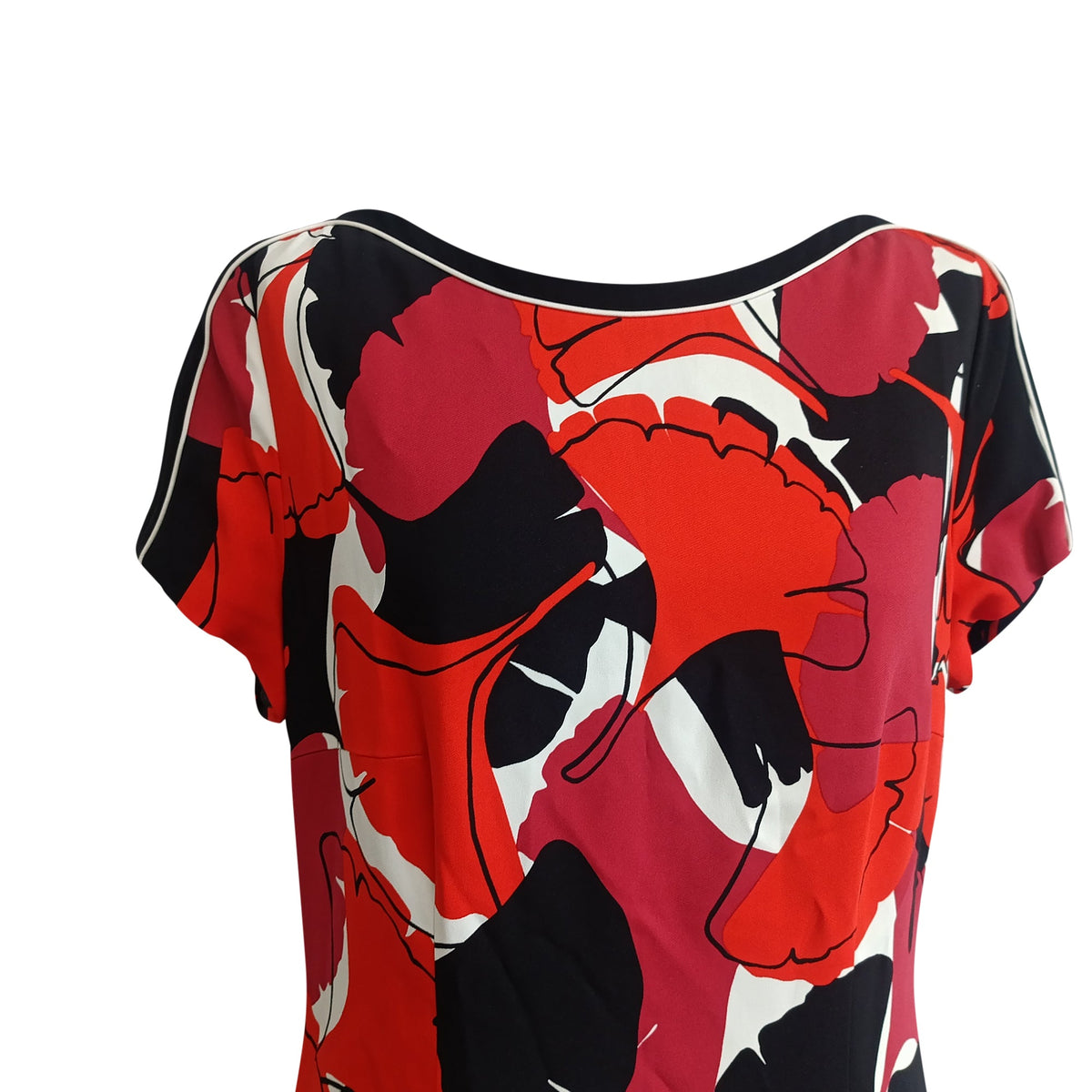 Vestido con estampado multicolor