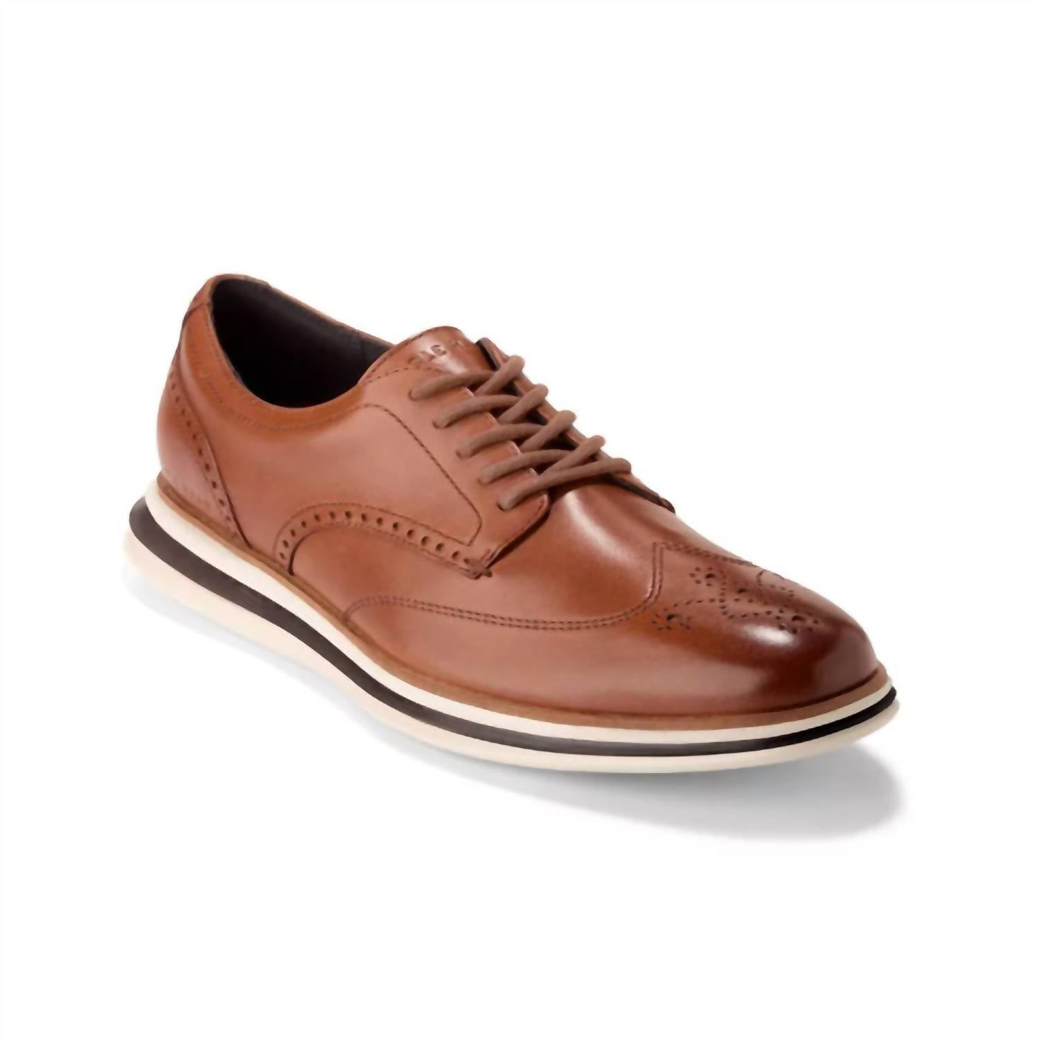 Zapatos de cordones de hombre color marfil