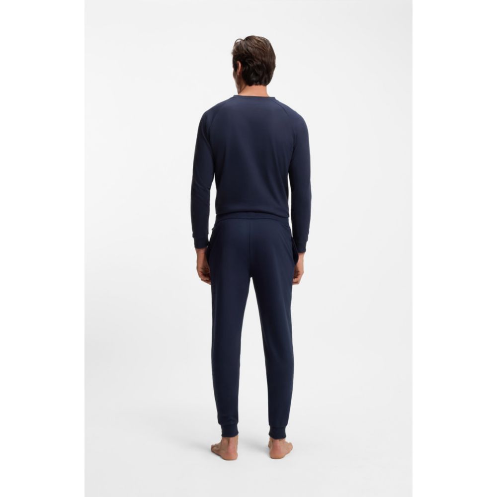 Pantalón deportivo de algodón a rayas