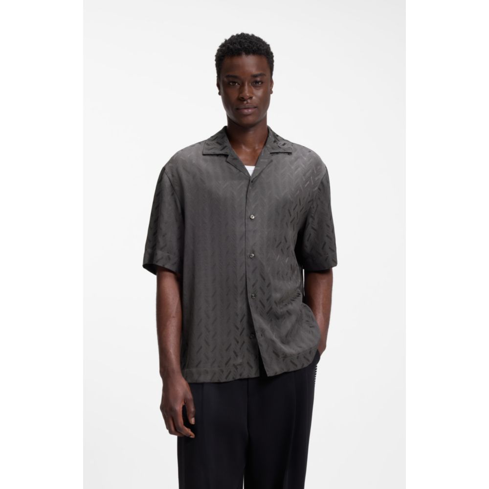 Camisa de corte amplio