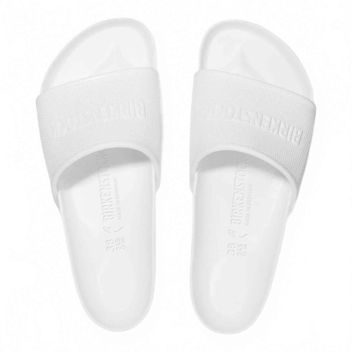 Sandalias unisex color blanco