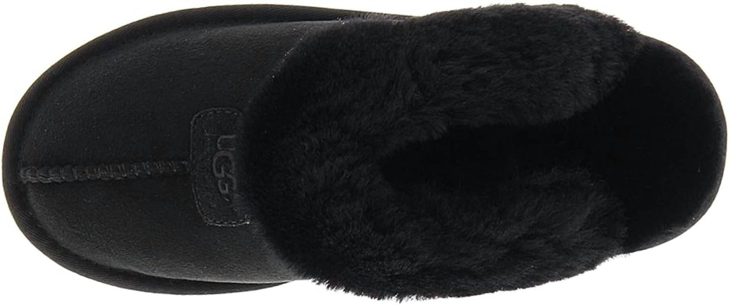 Pantuflas de mujer color negro