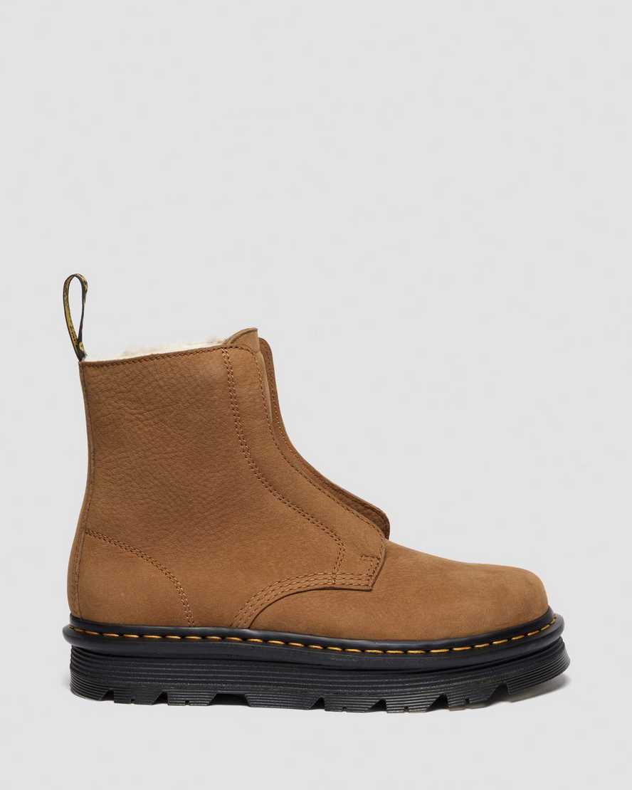 Zapatos de nobuk sin cordones