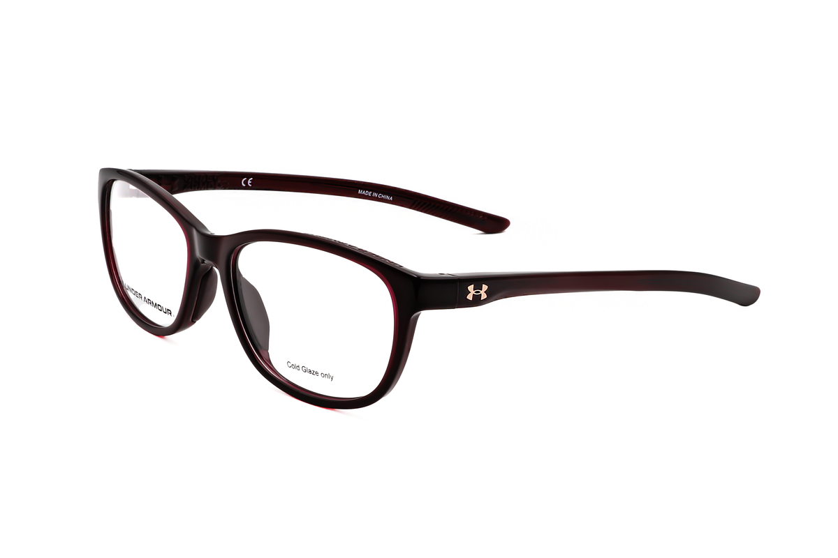 Montura para gafas de mujer 53 mm color rojo