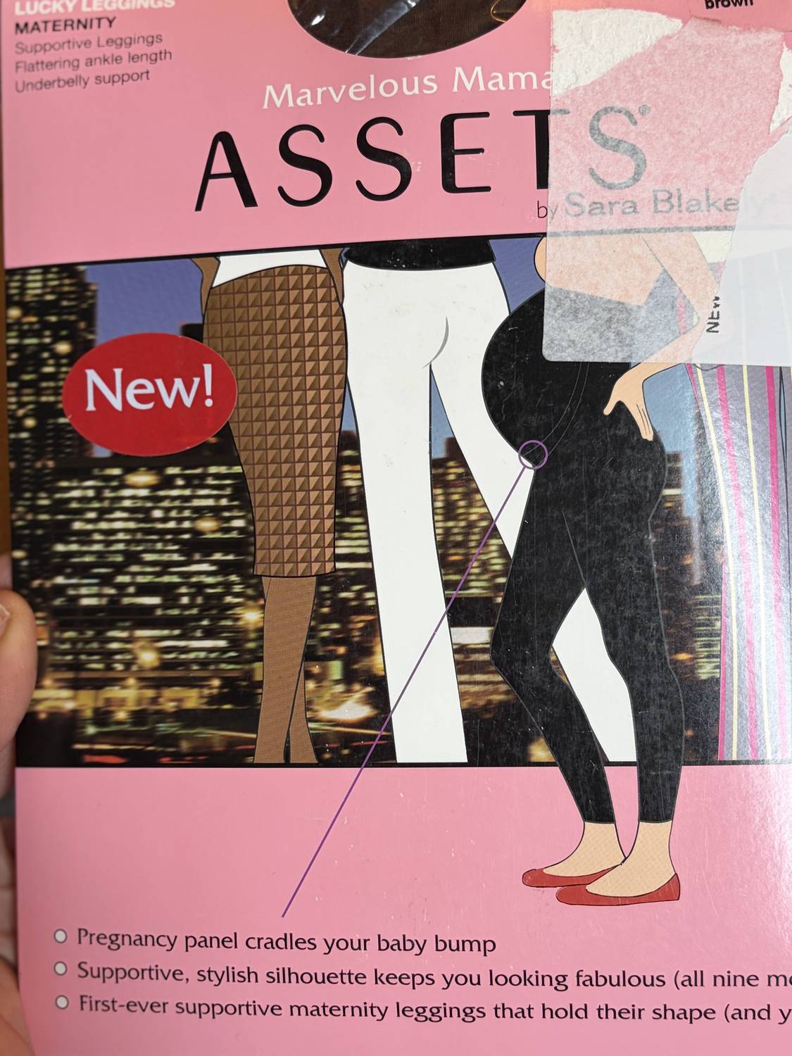 Leggings color café