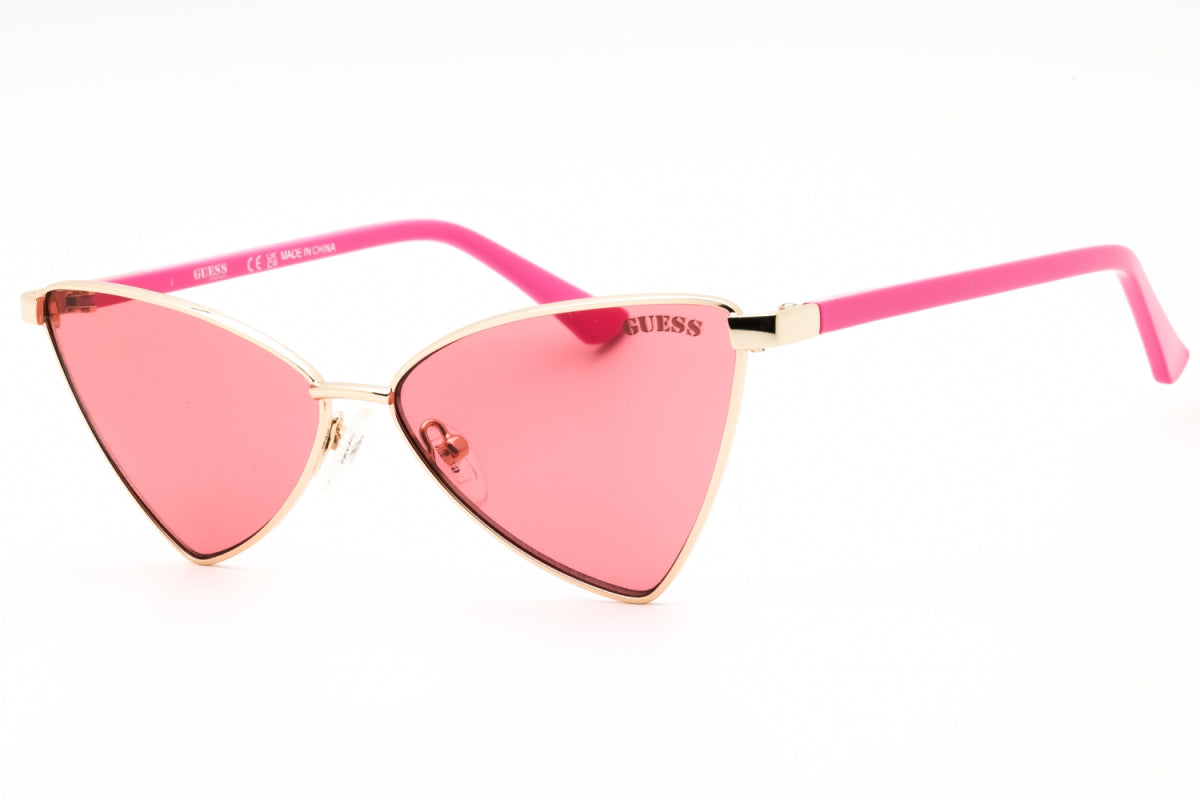 Gafas color vinotinto y dorado