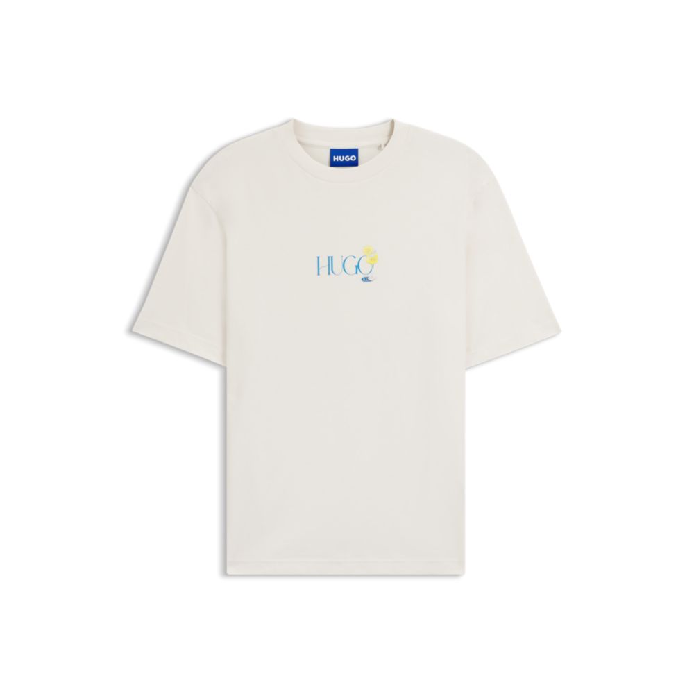 Camiseta de algodón con estampado