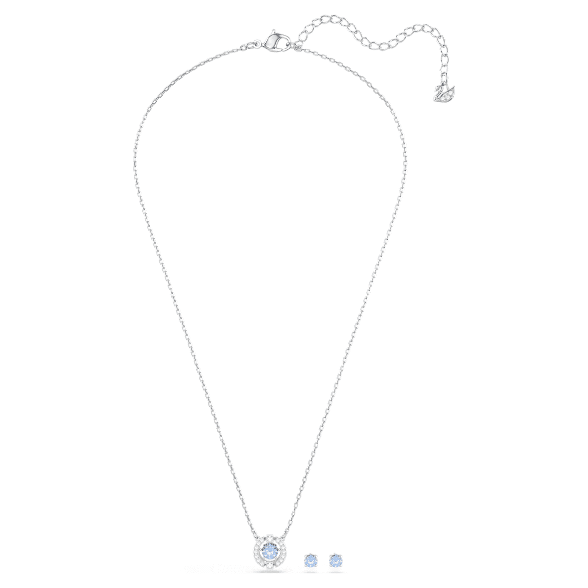 Set de joyería color azul