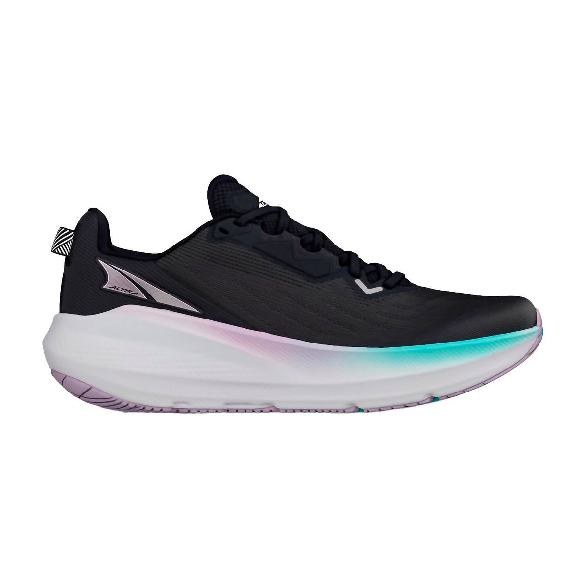 Zapatos de mujer color negro y violeta