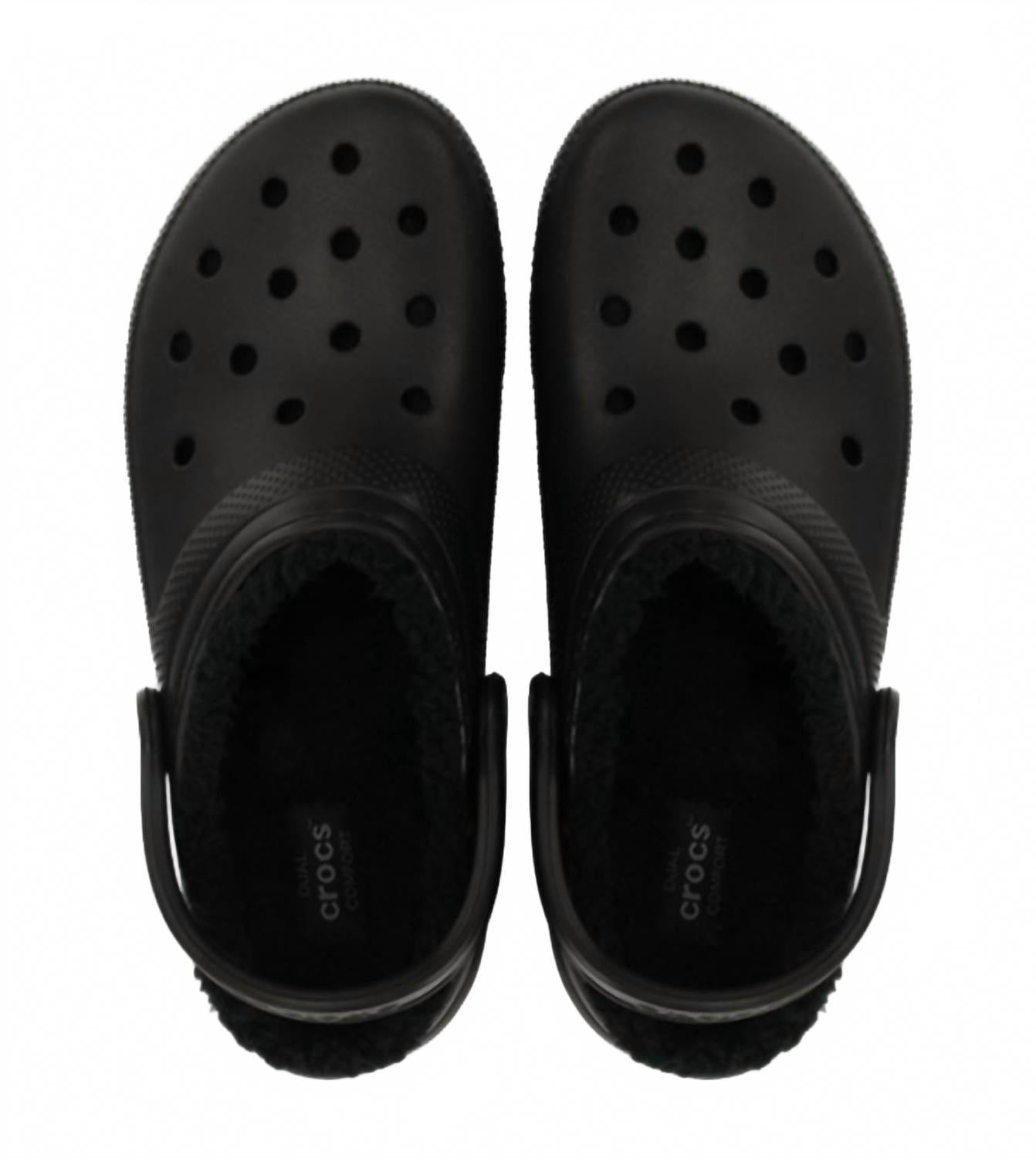 Zuecos unisex color negro