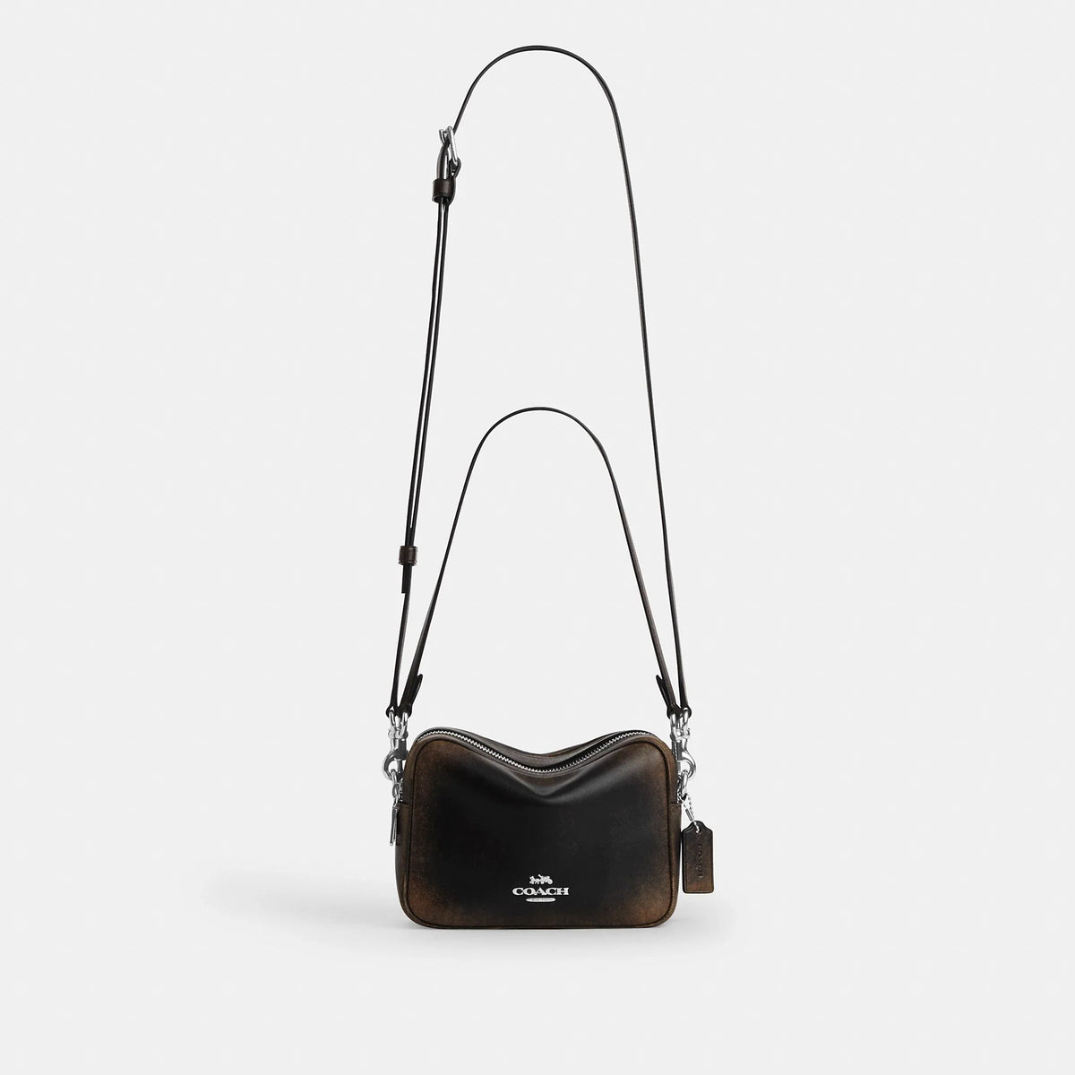 Bolso cruzado de cuero
