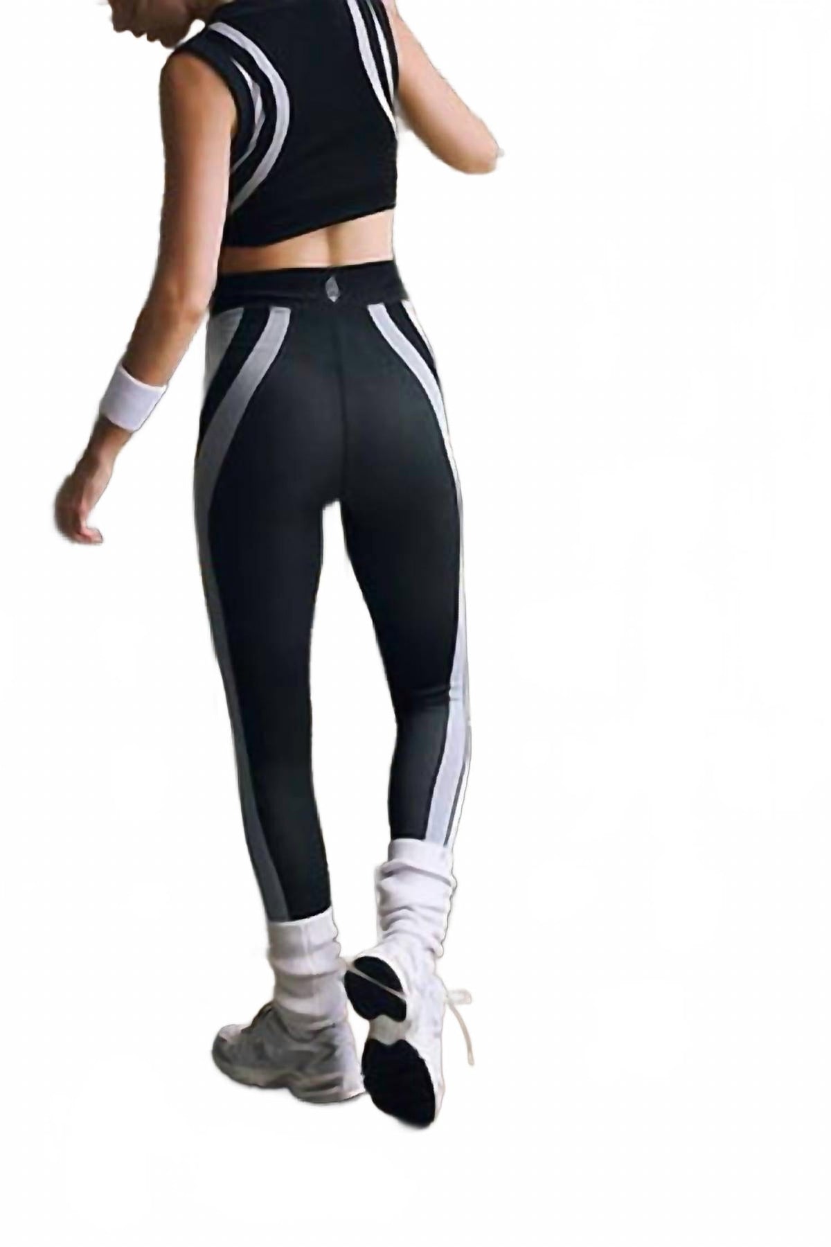 Leggings color negro