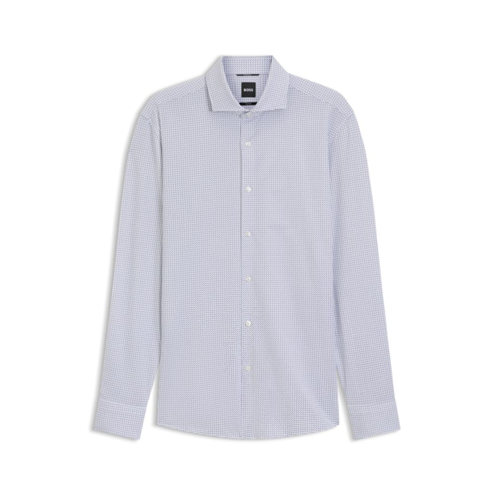 Camisa de corte ajustado con estampado