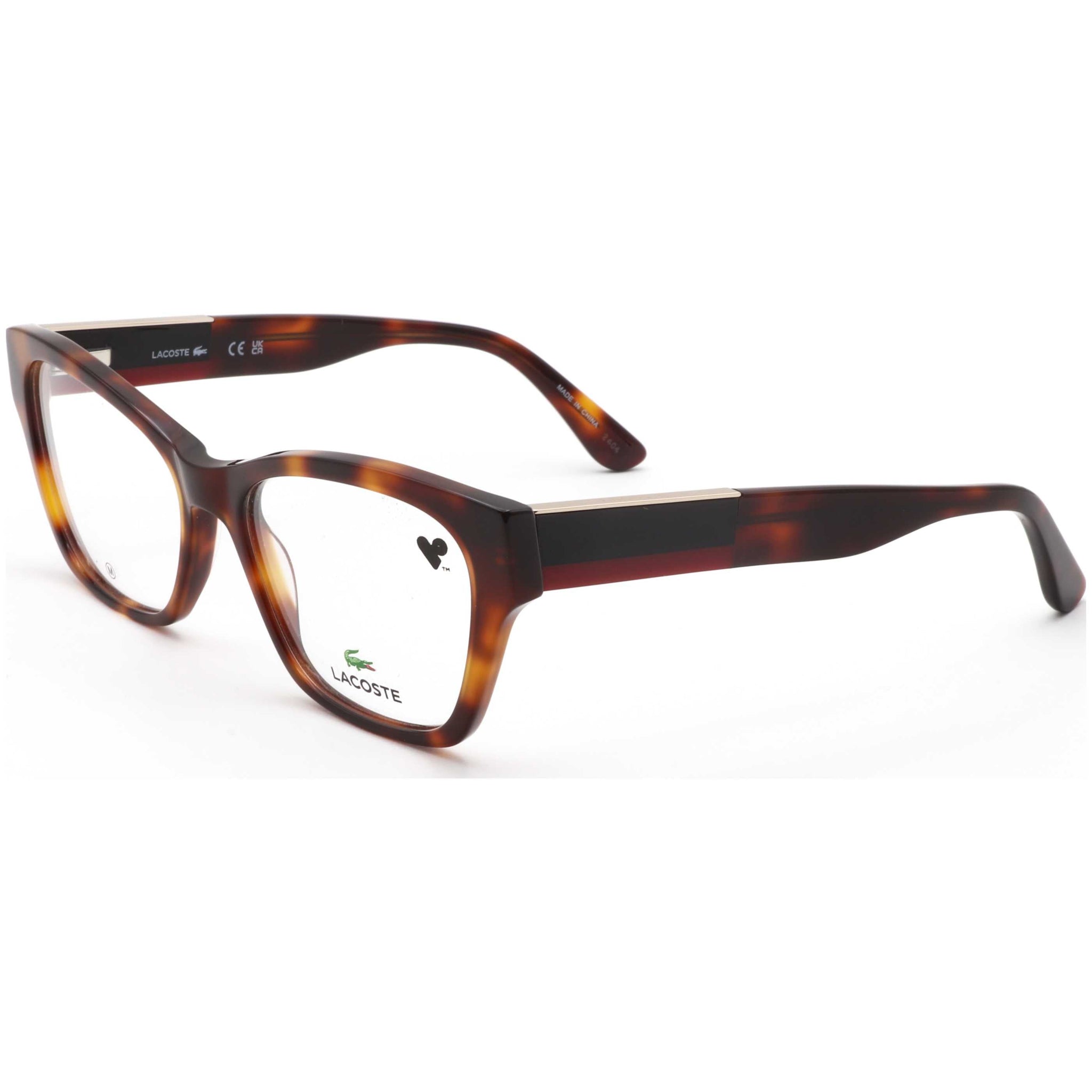 Montura para gafas de mujer 54 mm color café