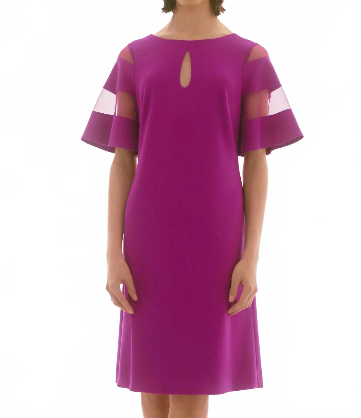 Vestido color violeta