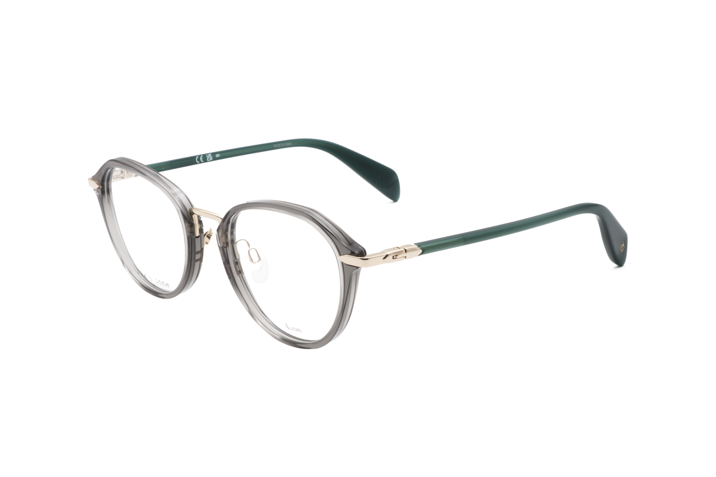 Montura para gafas de mujer 49 mm color gris