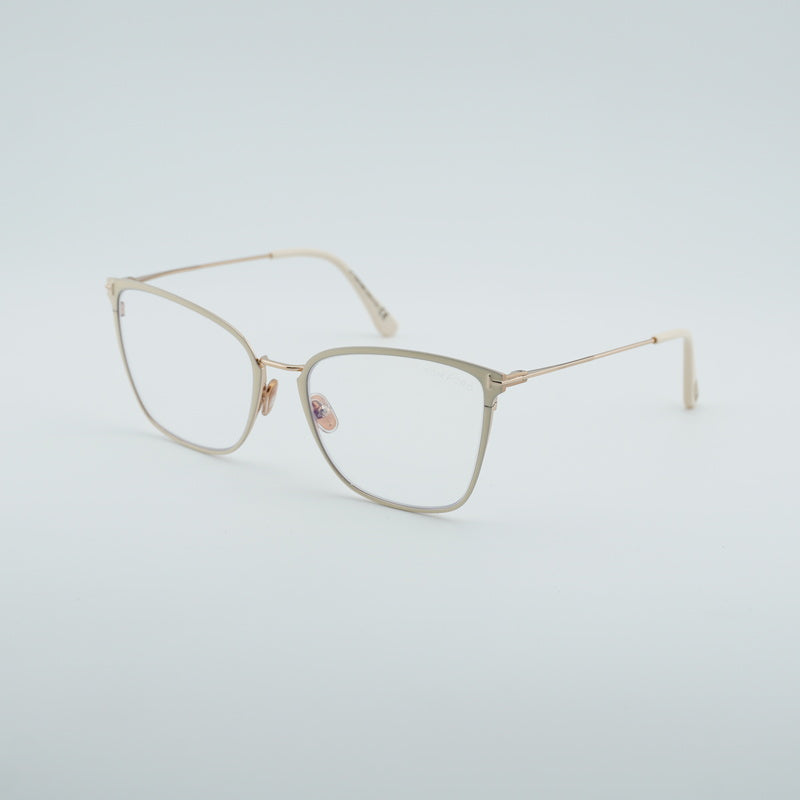 Gafas 56 mm color azul y marfil