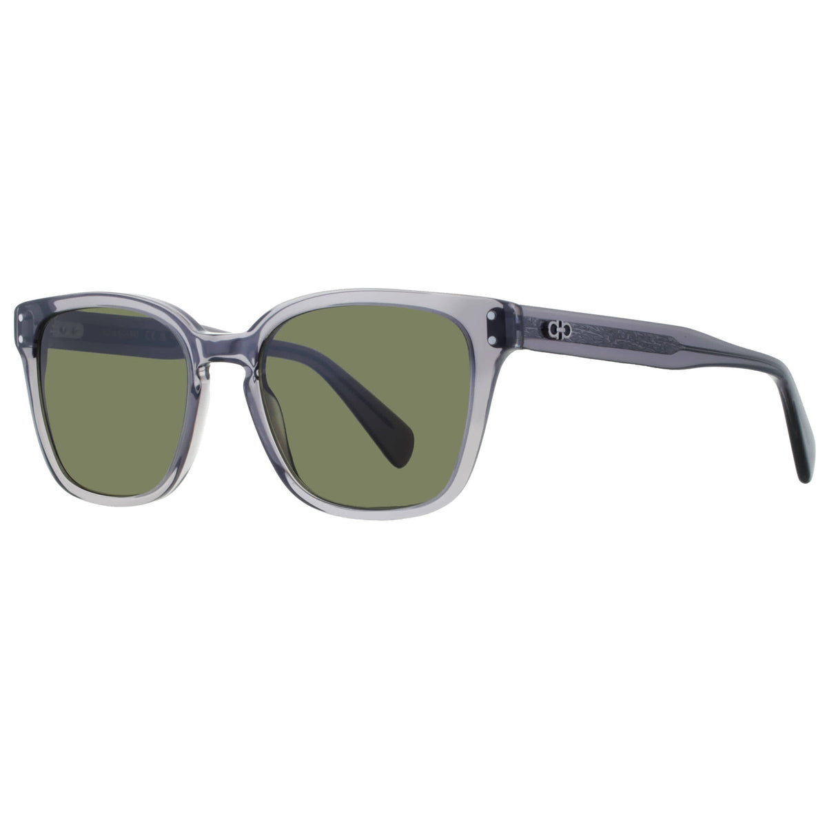 Gafas de sol de hombre de montura cuadrada color gris