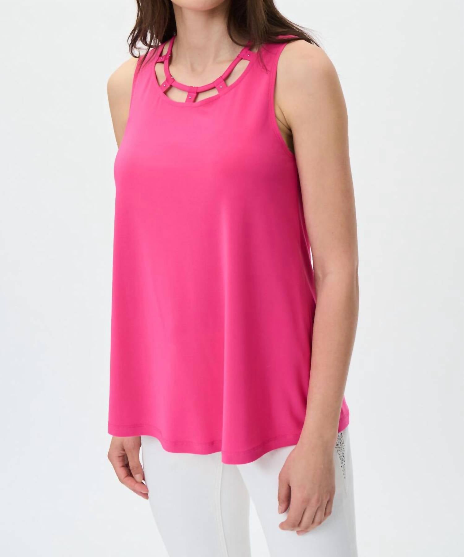 Top color rosado