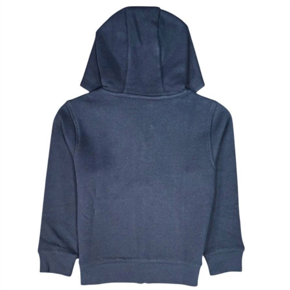 Buzo con capucha infantil color azul marino