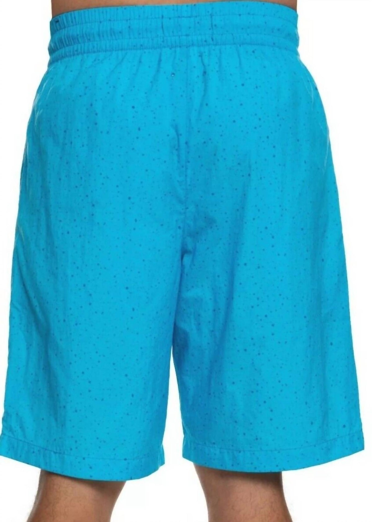 Short de hombre color azul claro y dorado