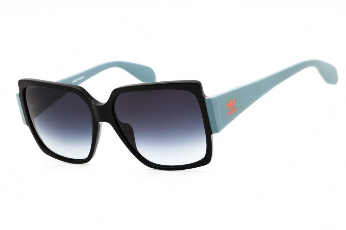 Gafas color negro y azul