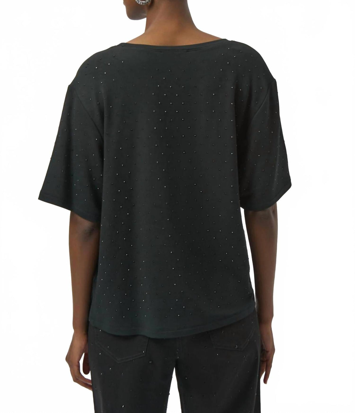 Camiseta color negro