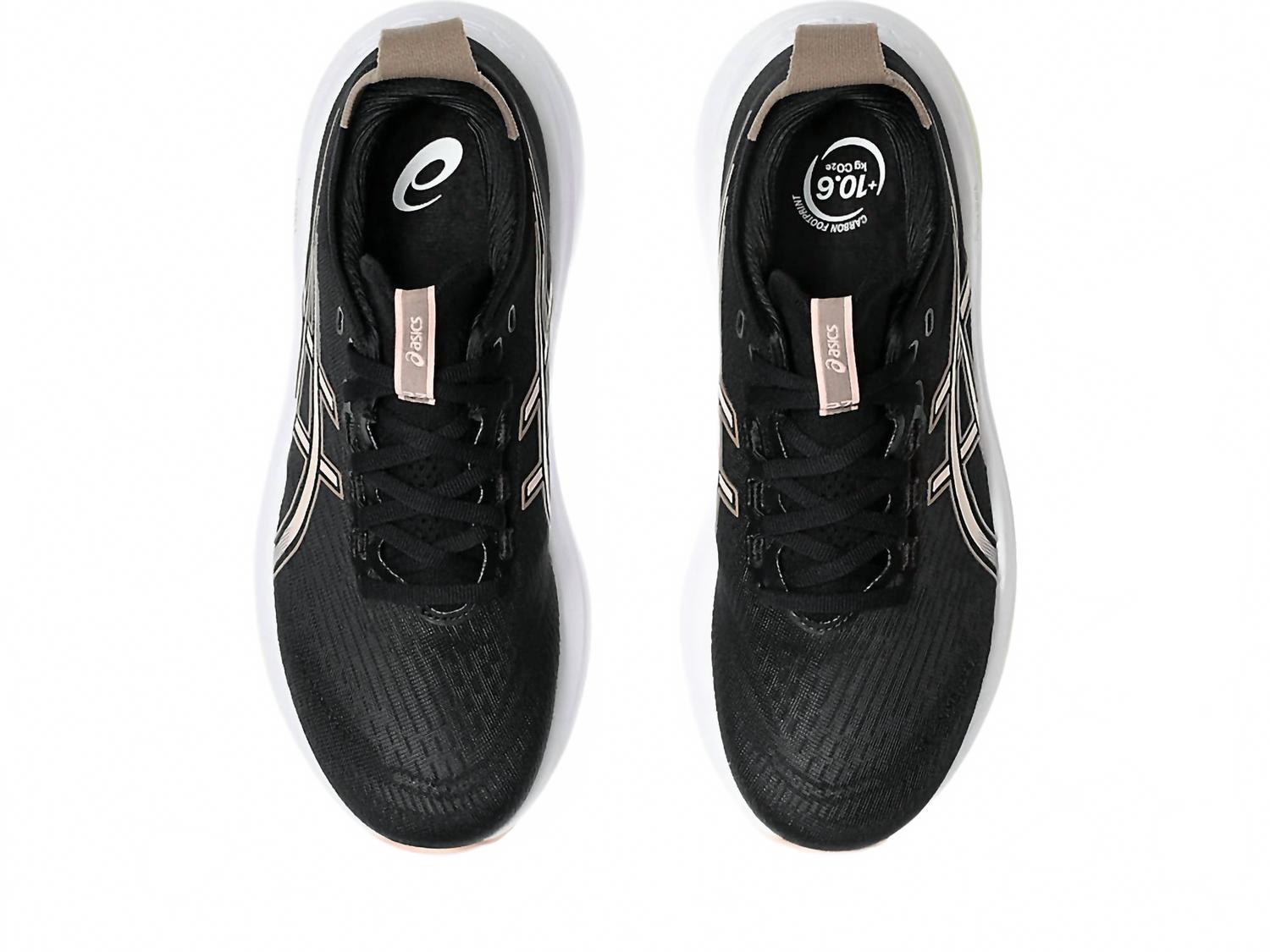 Tenis para correr de mujer color negro