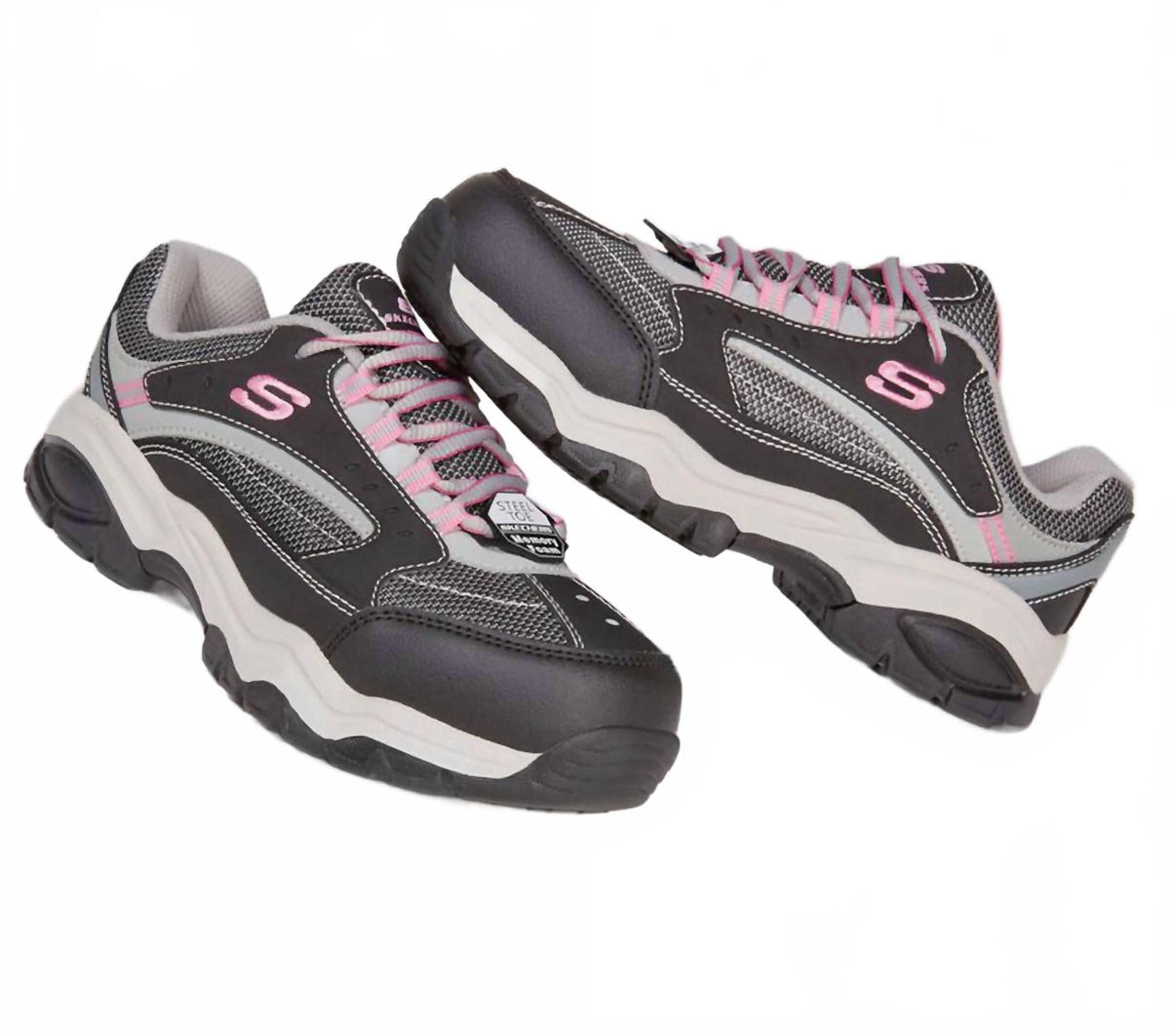 Tenis de mujer color negro y gris