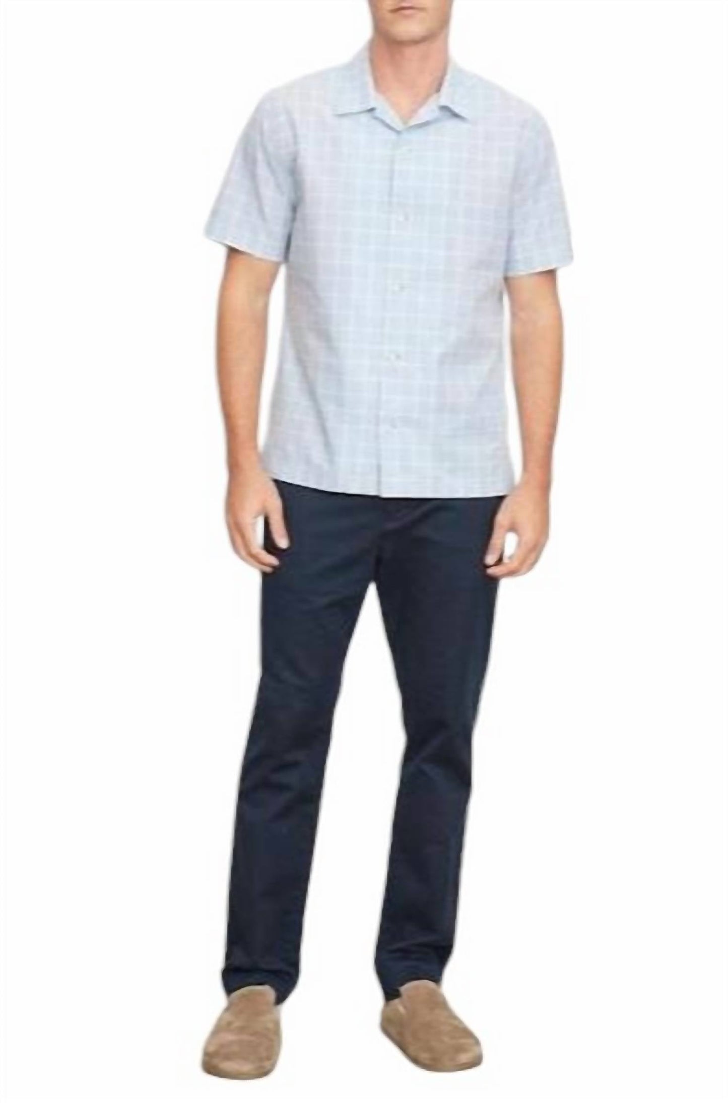 Camisa de hombre color azul