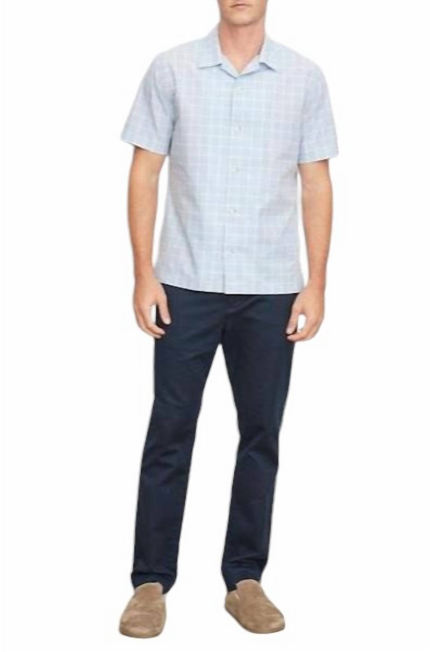 Camisa de hombre color azul