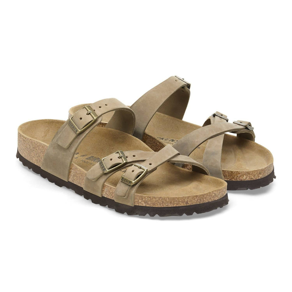 Sandalias de mujer de cuero