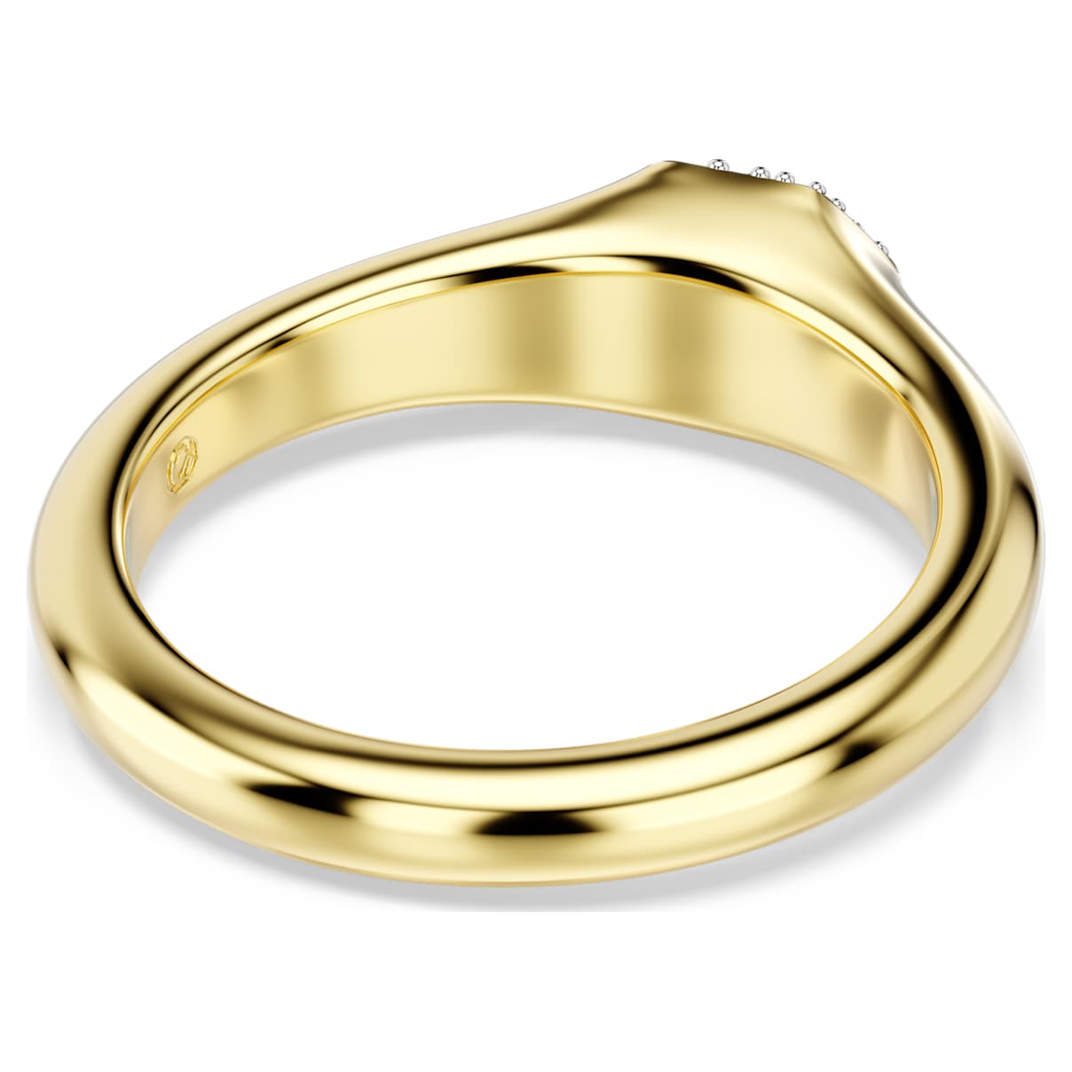 Anillo color blanco y dorado
