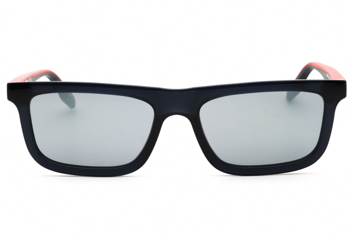Gafas color gris y café