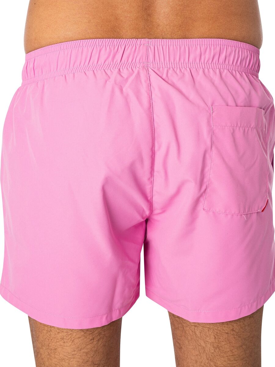 Pantaloneta de baño de hombre color rosado