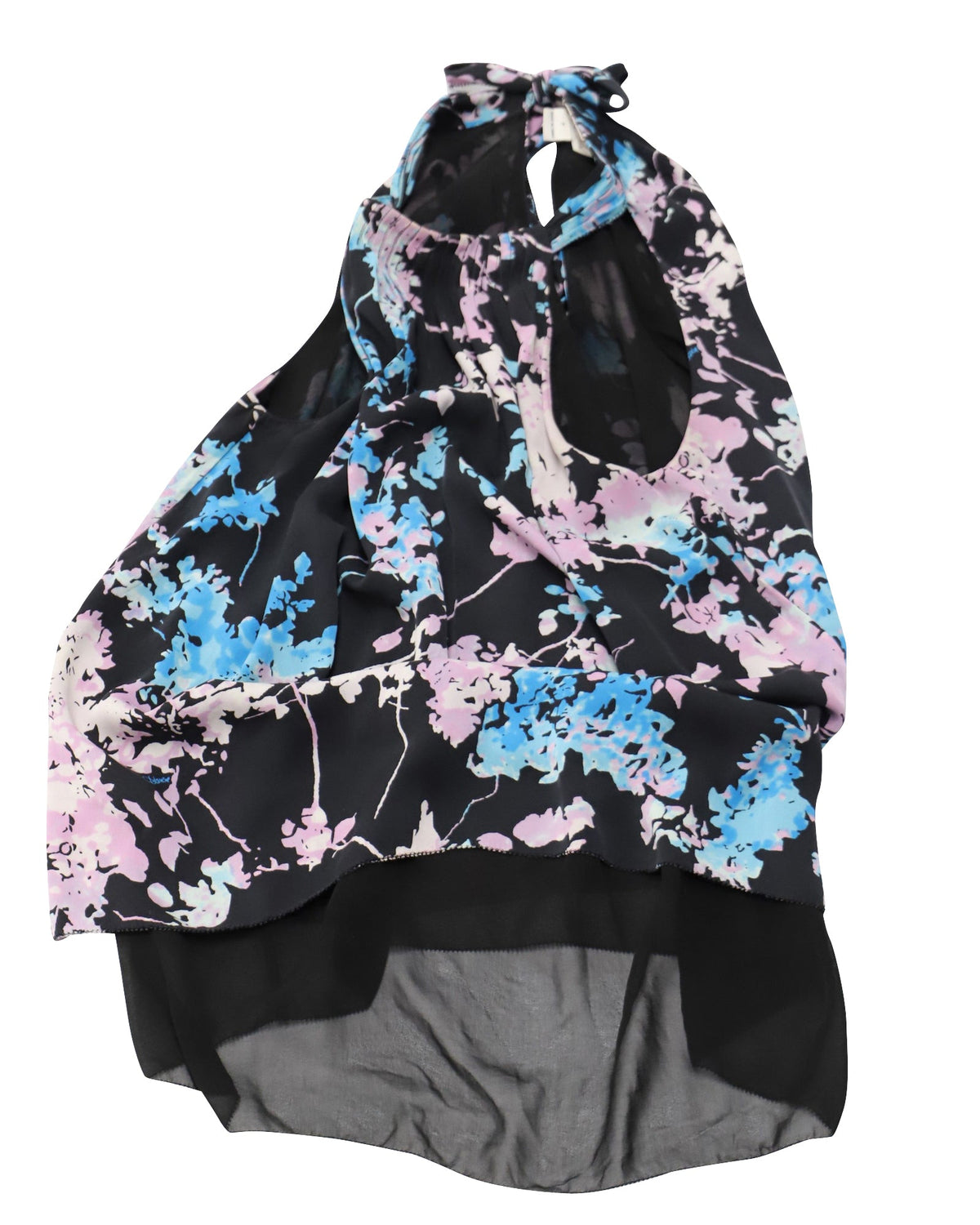 Top con estampado floral multicolor