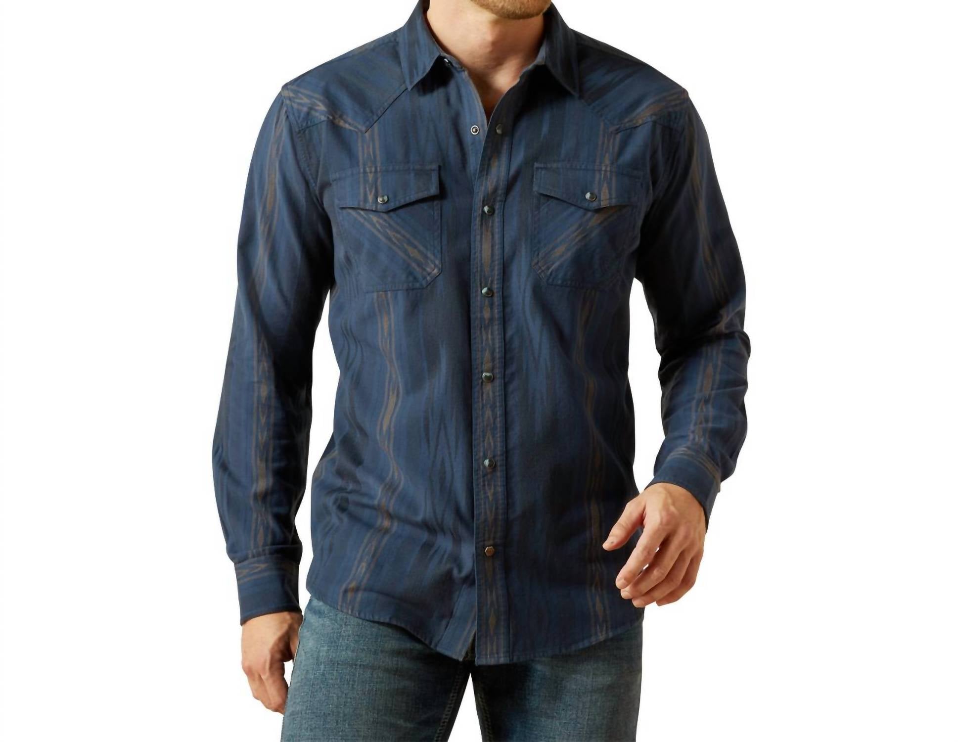 Camisa color azul marino