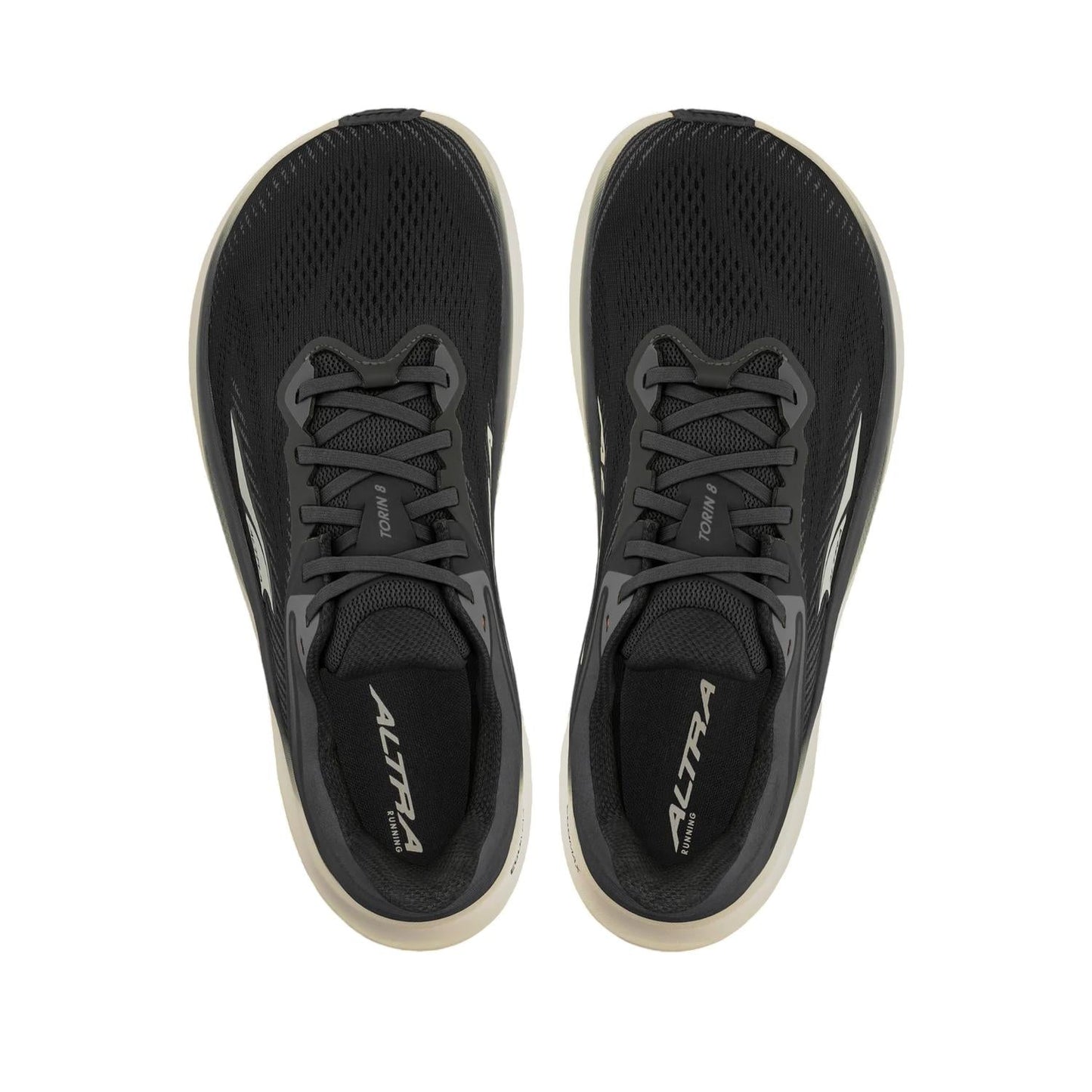 Tenis para correr de mujer color negro y blanco
