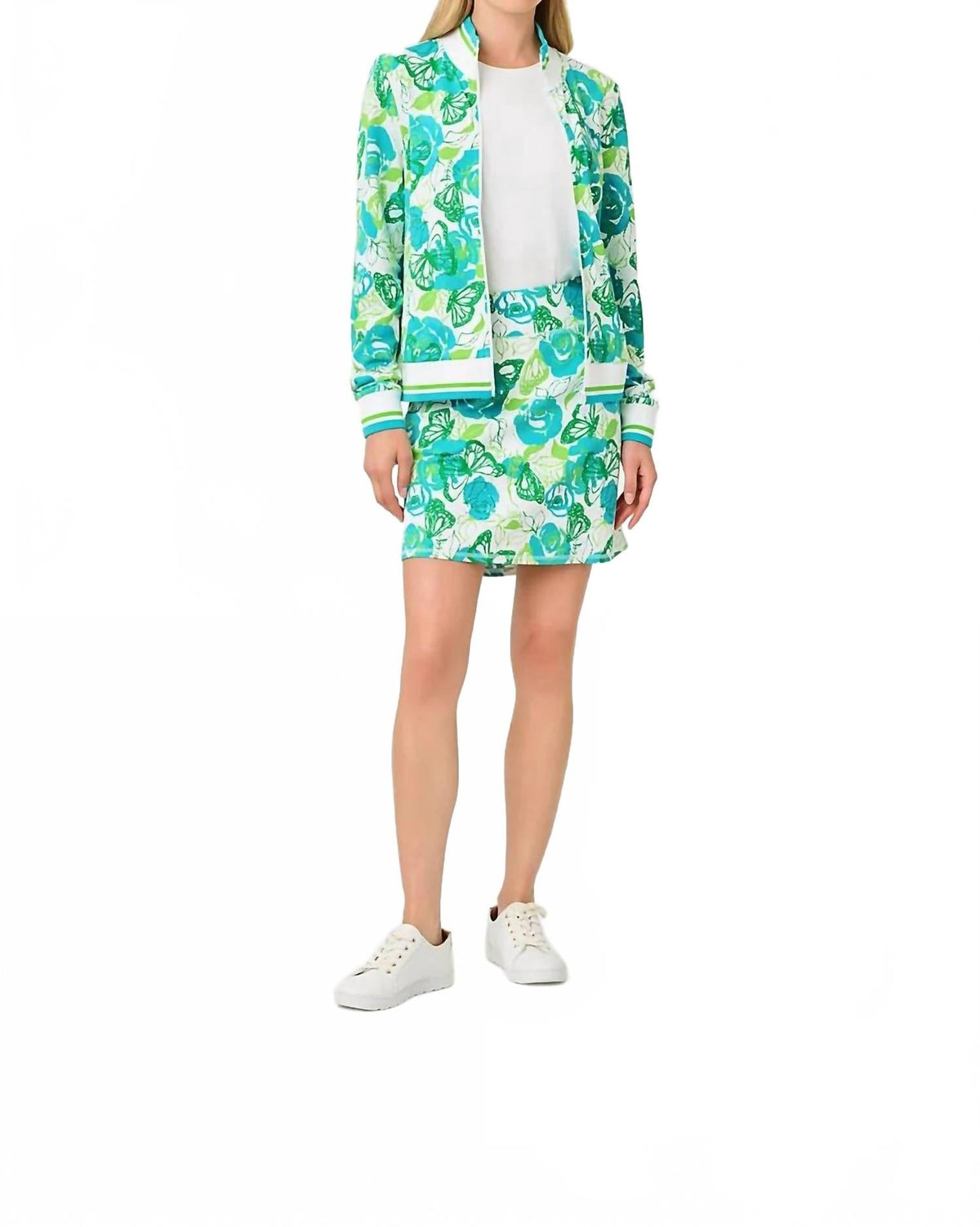 Chaqueta color blanco
