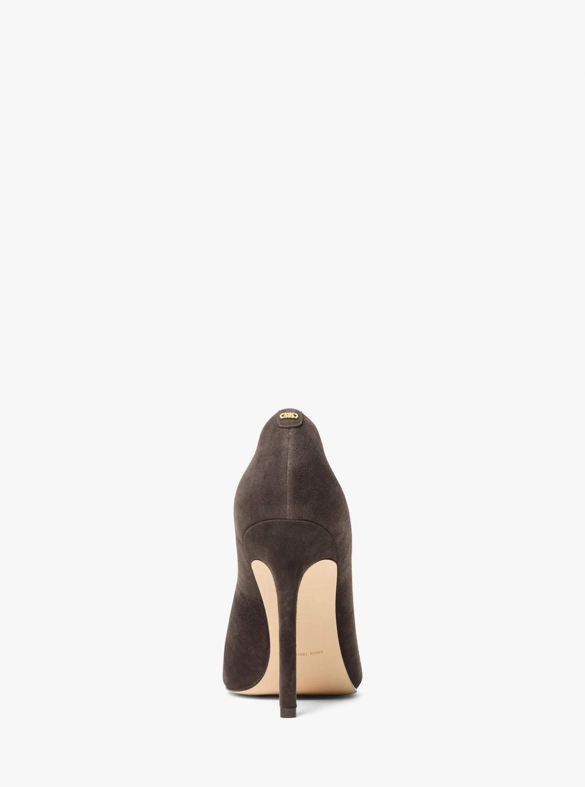 Tacones de gamuza