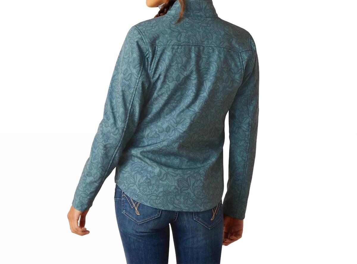 Chaqueta color azul