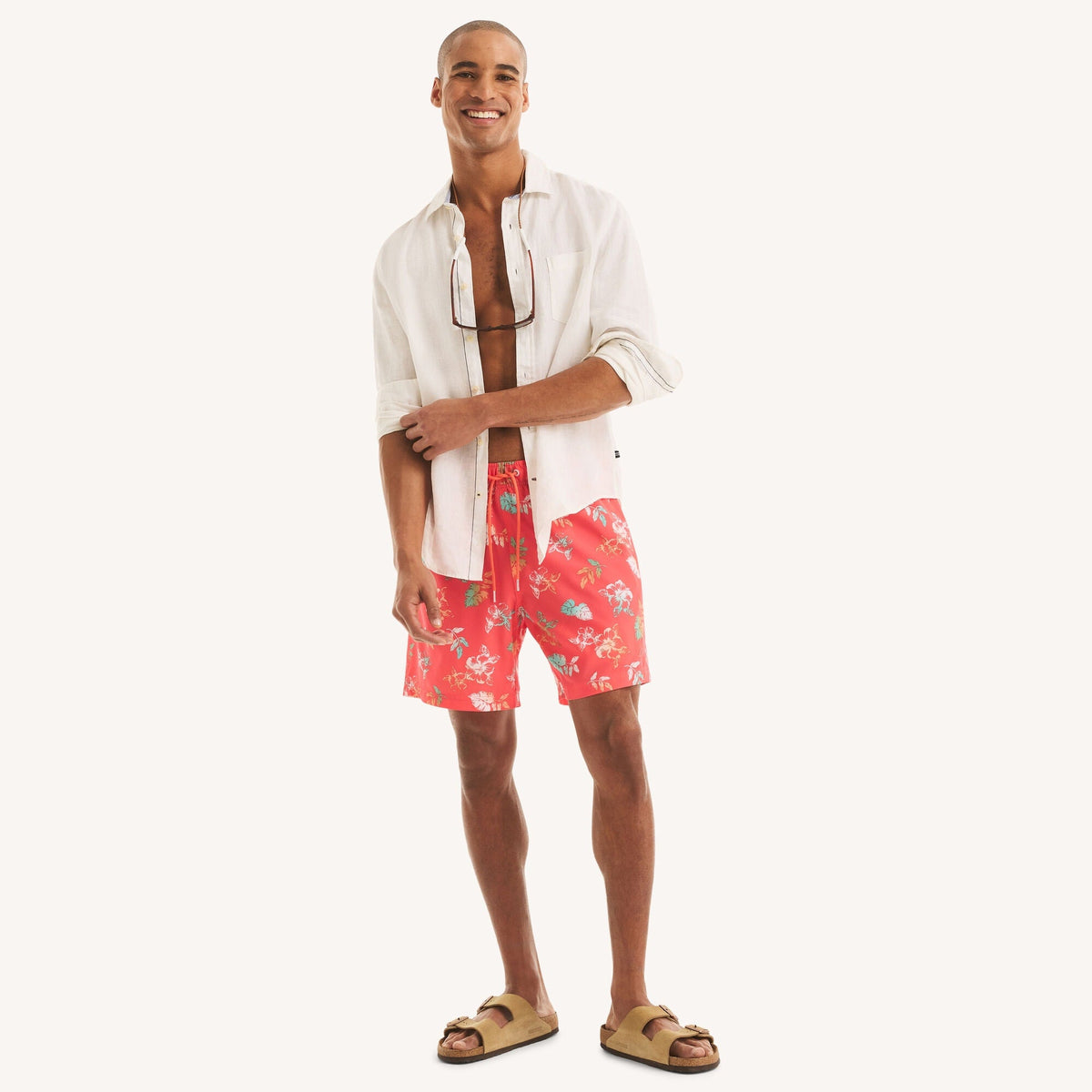 Vestido de baño de hombre con estampado