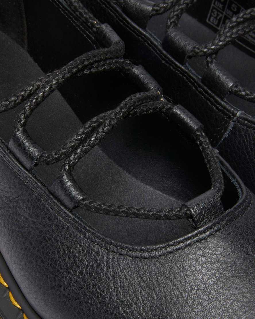 Baletas de cuero